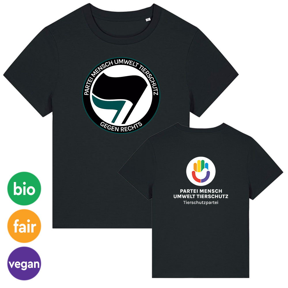 T-Shirt »Antifa« femininer Schnitt