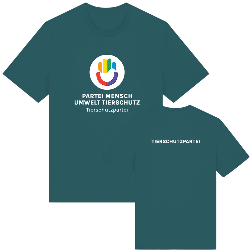 T-Shirt »Logo + TIERSCHUTZPARTEI«