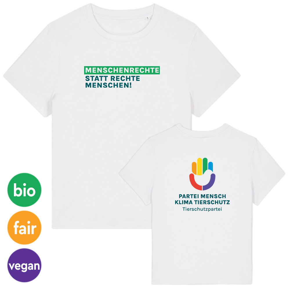 T-Shirt »Menschenrechte« femininer Schnitt