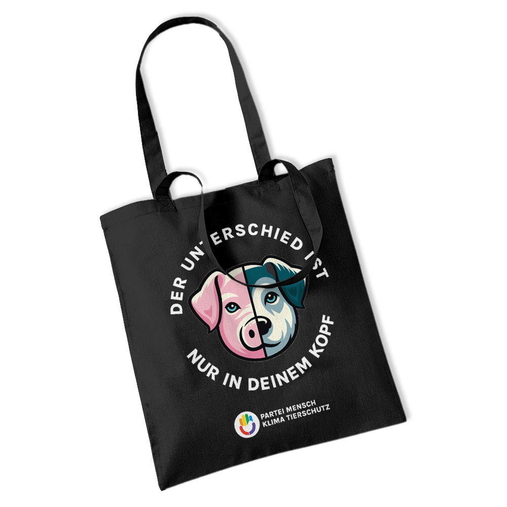 Einkaufstasche / "Jute"-Beutel »Kein Unterschied«