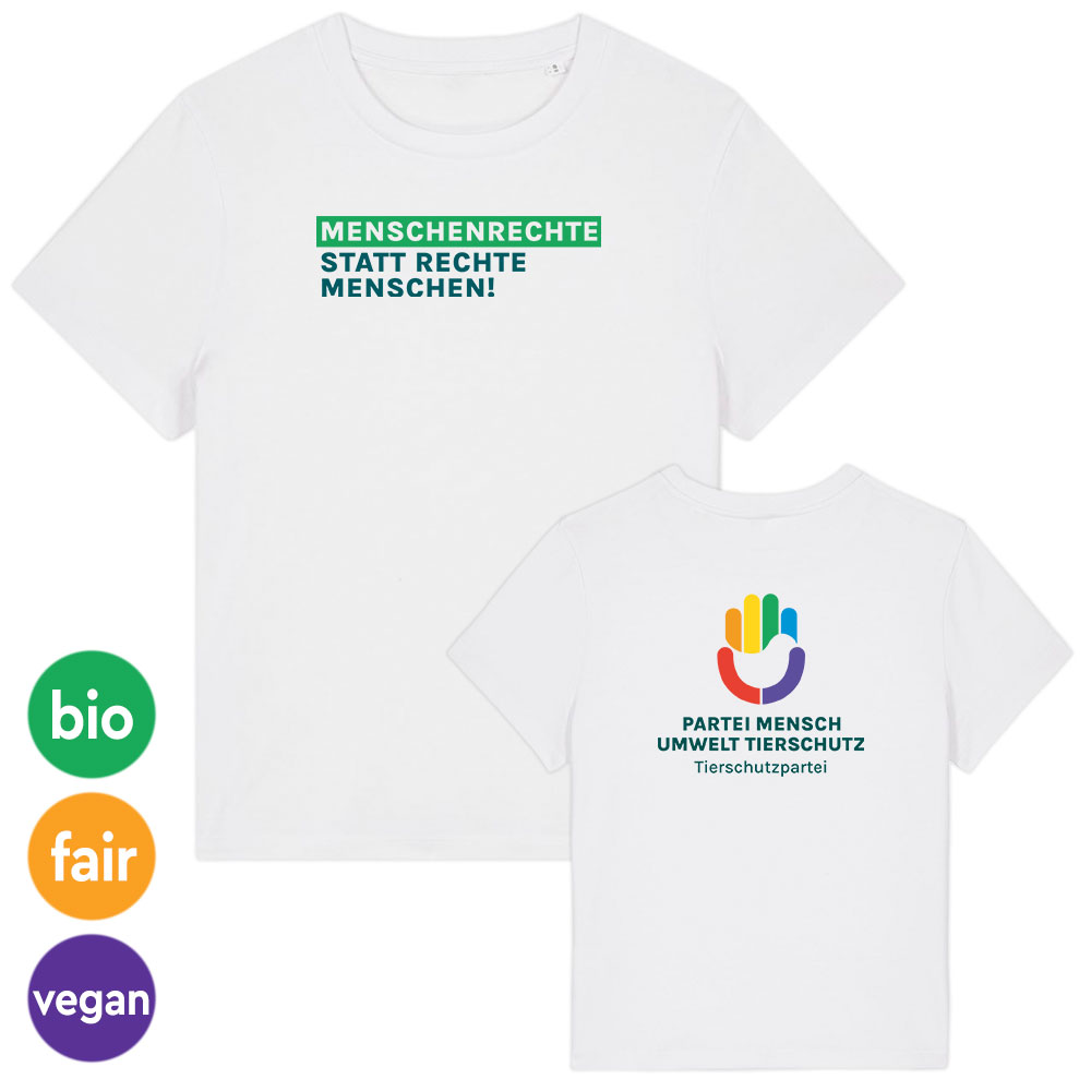 T-Shirt »Menschenrechte« femininer Schnitt