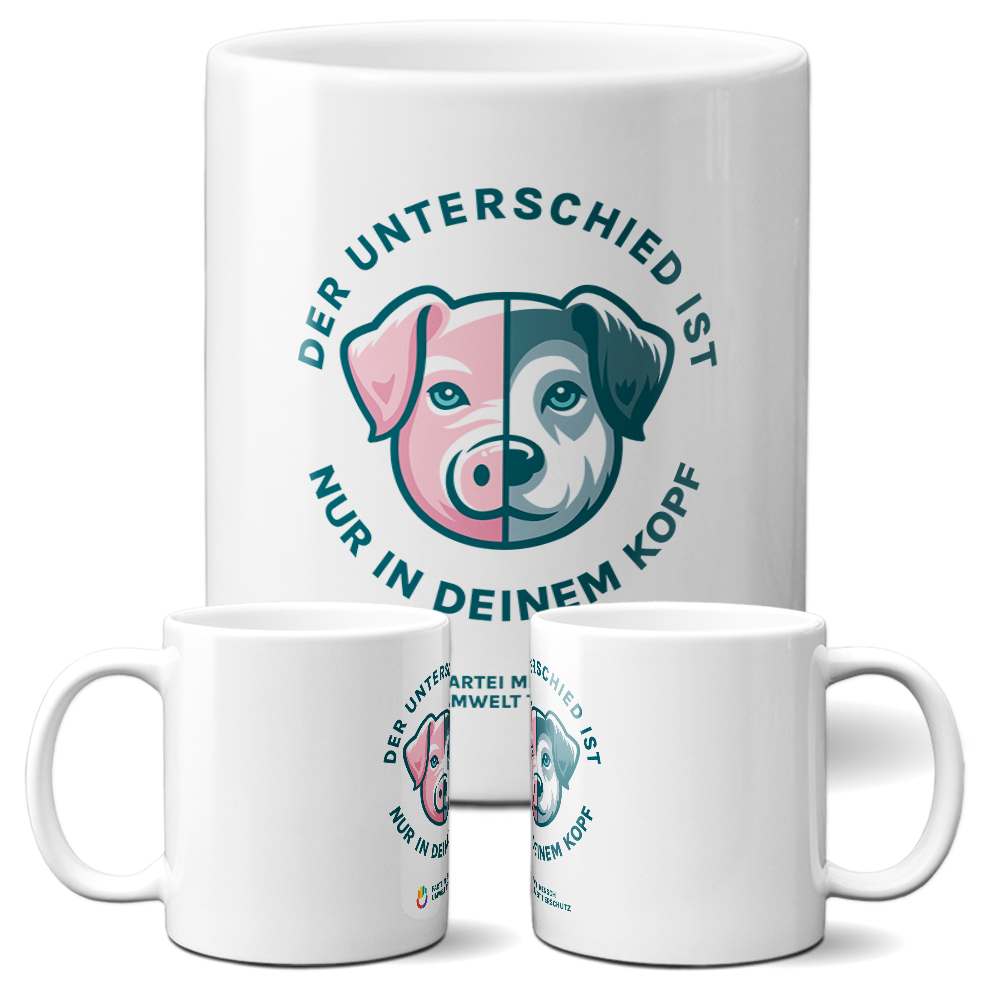 Tasse »Kein Unterschied«