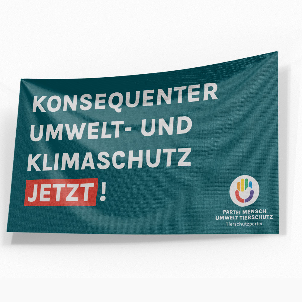 Fahne »Konsequent« 150x90cm