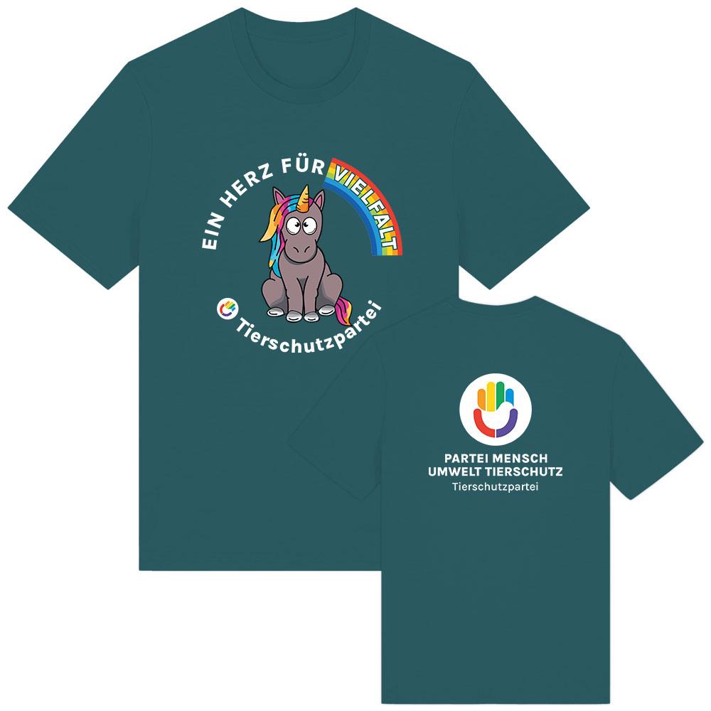 T-Shirt »Einhorn Vielfalt«