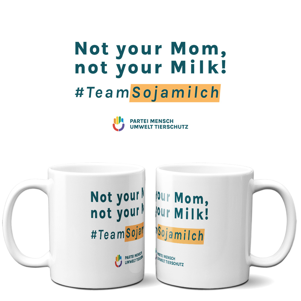 Tasse »Team Sojamilch«