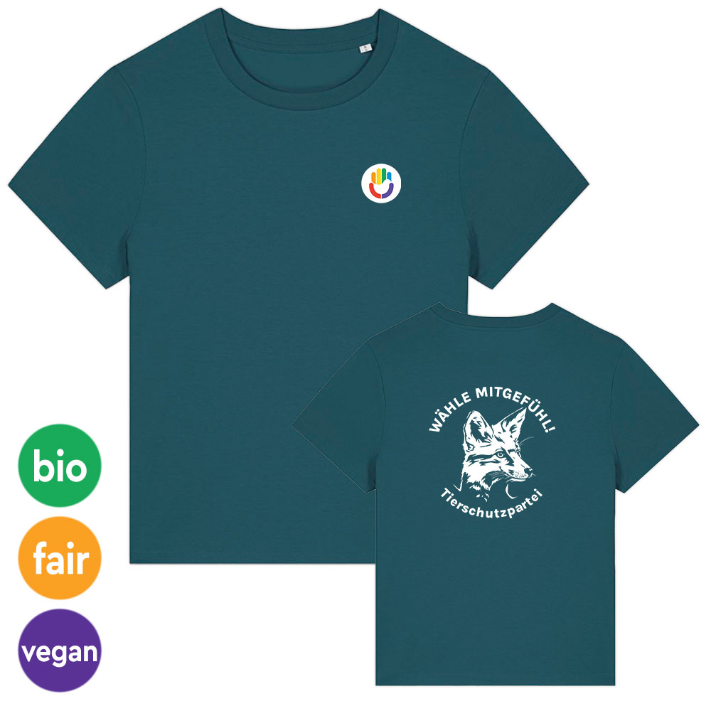 T-Shirt »Signet + Fuchs« femininer Schnitt