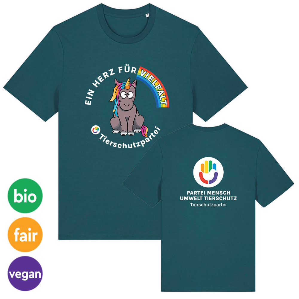 T-Shirt »Einhorn Vielfalt«