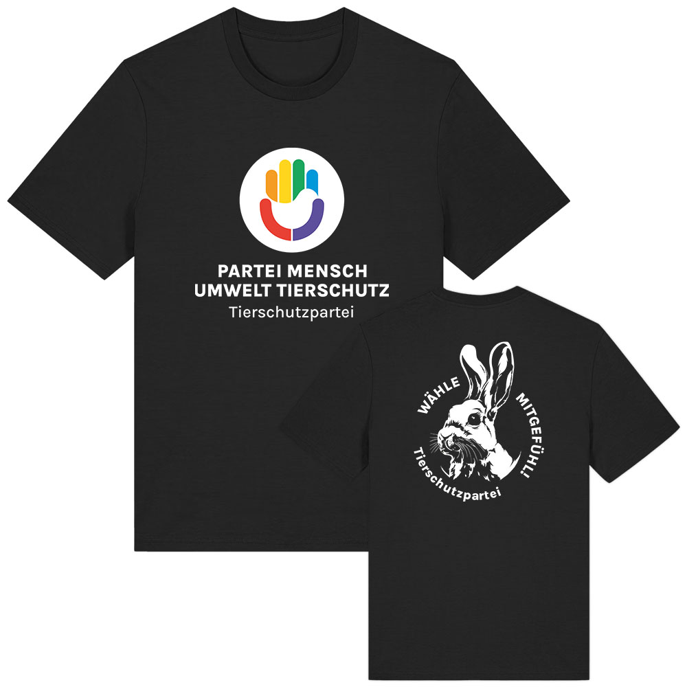 T-Shirt »Logo + Hase«