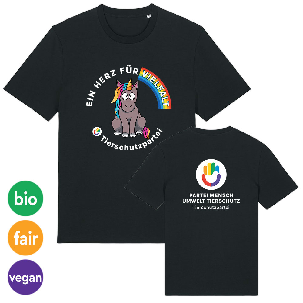 T-Shirt »Einhorn Vielfalt«