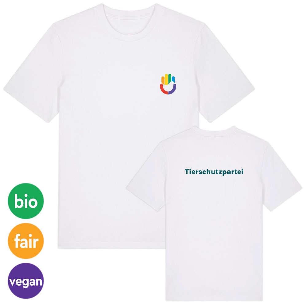 T-Shirt »Signet + Tierschutzpartei«