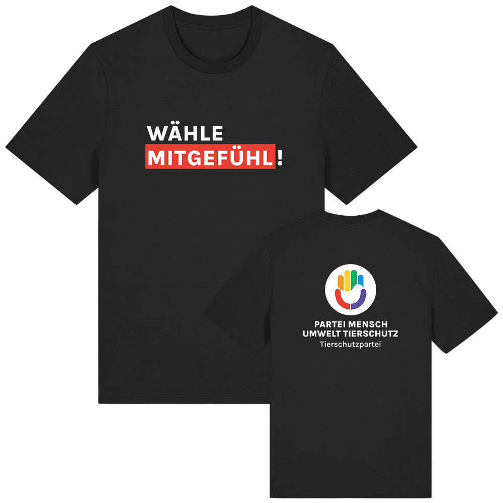 T-Shirt »Wähle Mitgefühl + Logo«
