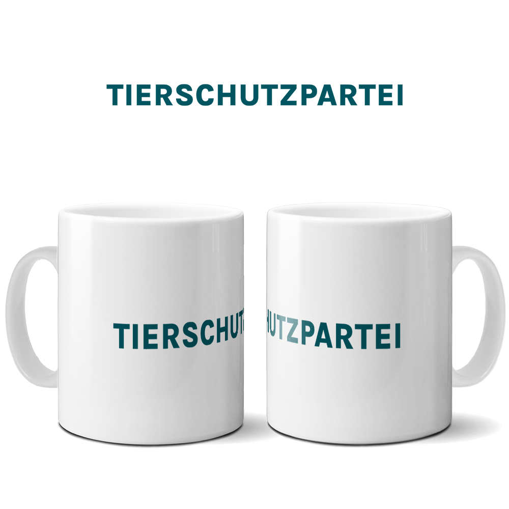 Tasse »TIERSCHUTZPARTEI«
