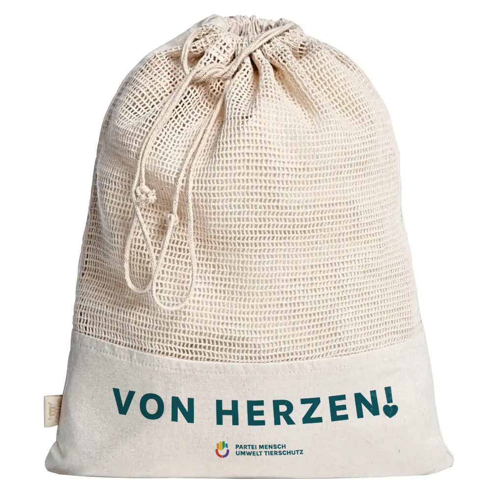 Obst- und Gemüsebeutel »von Herzen«