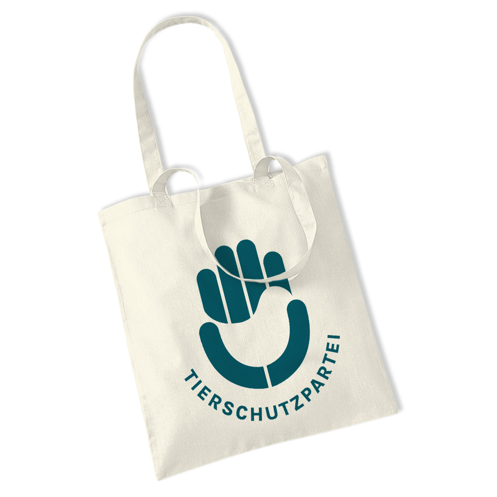 Einkaufstasche / "Jute"-Beutel »TSP Signet+Name«