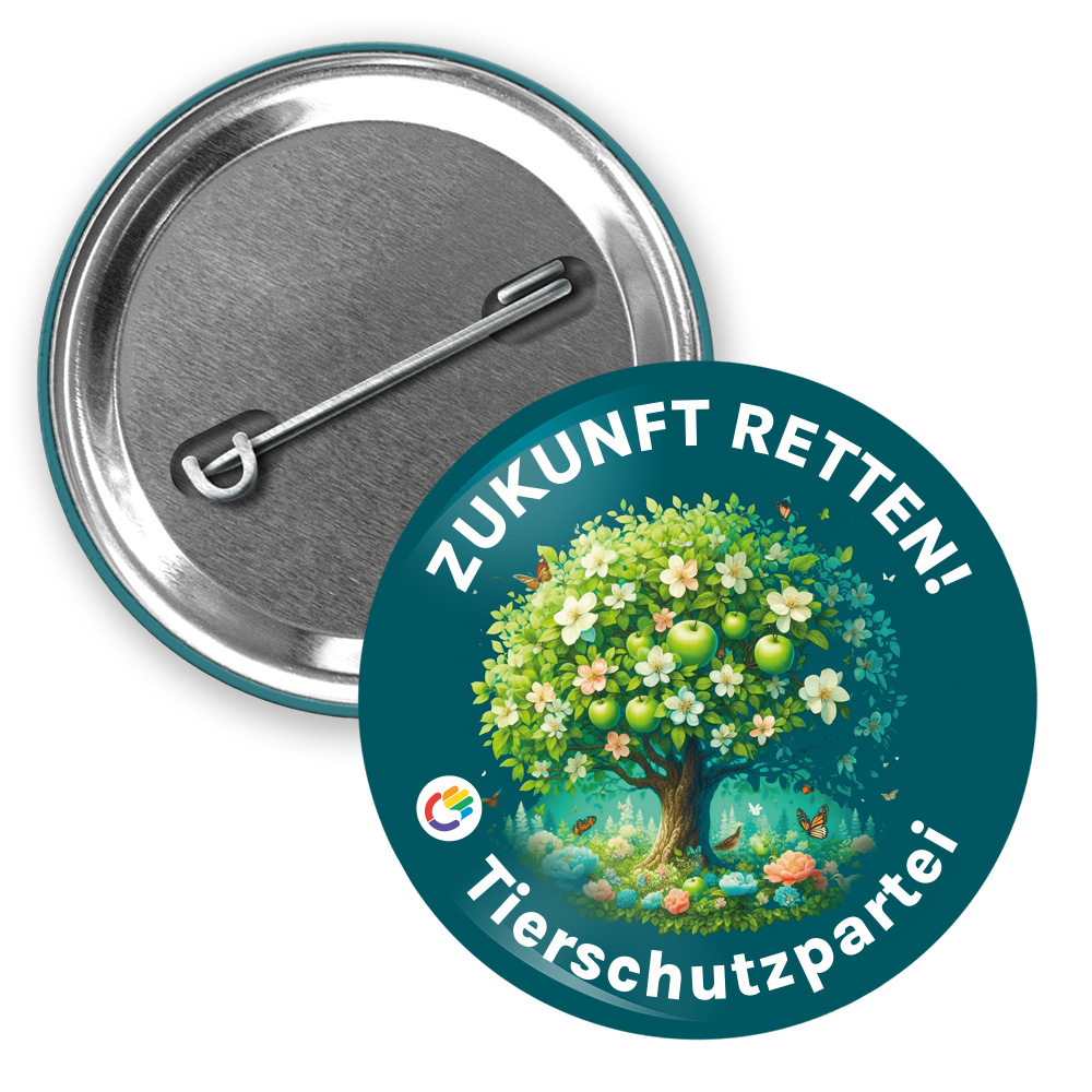 Button »Zukunft retten« 38mm