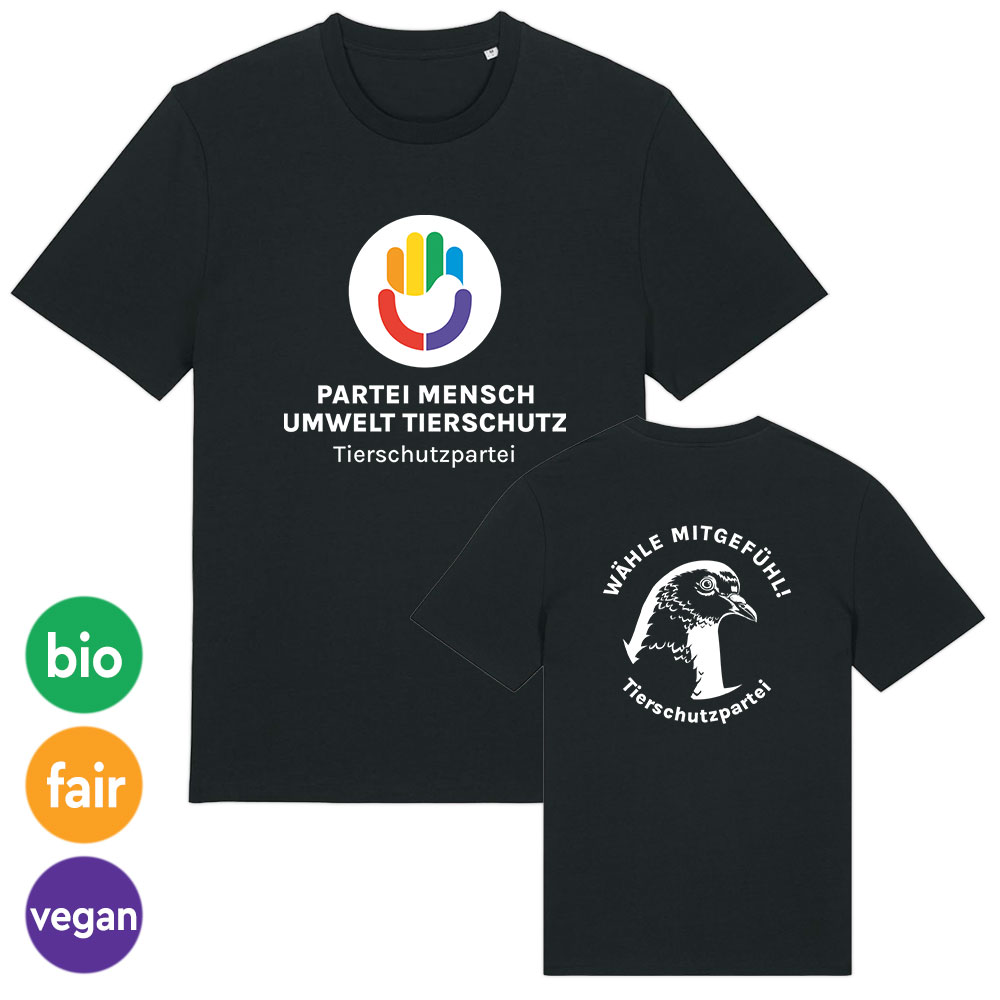 T-Shirt »Logo + Taube«