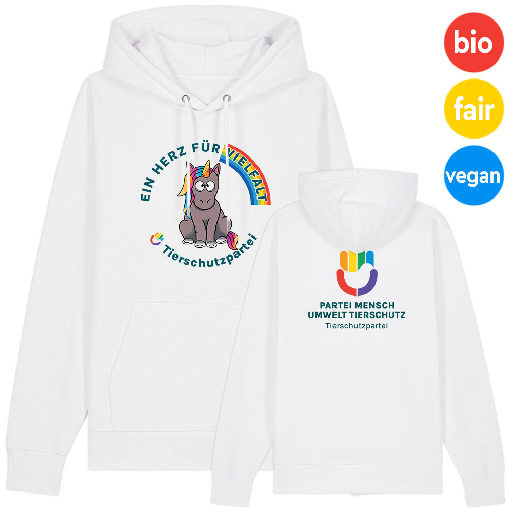 Hoodie »Einhorn Vielfalt«