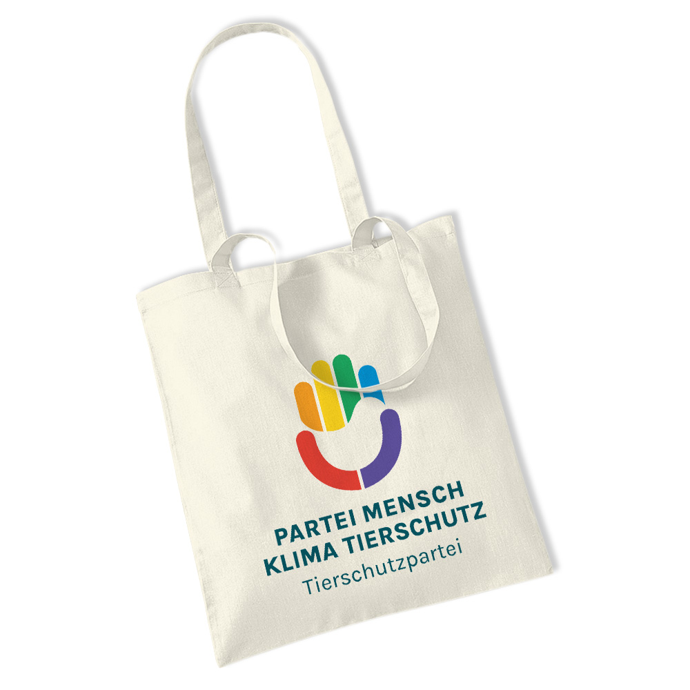 Einkaufstasche / "Jute"-Beutel »TSP Logo« natural (altes Logo)