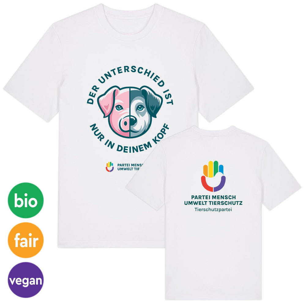 T-Shirt »Kein Unterschied«