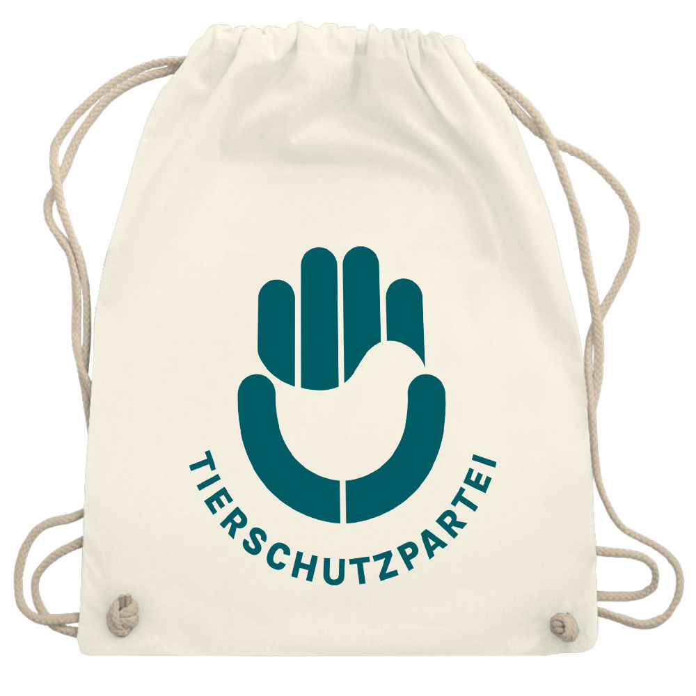 Turnbeutel / Stoff-Rucksack »TSP Signet+Name«