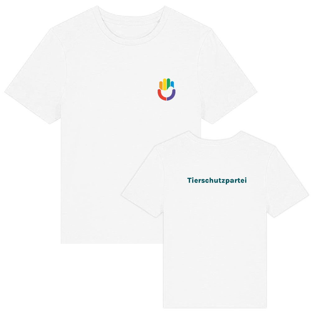T-Shirt »Signet + Tierschutzpartei« femininer Schnitt