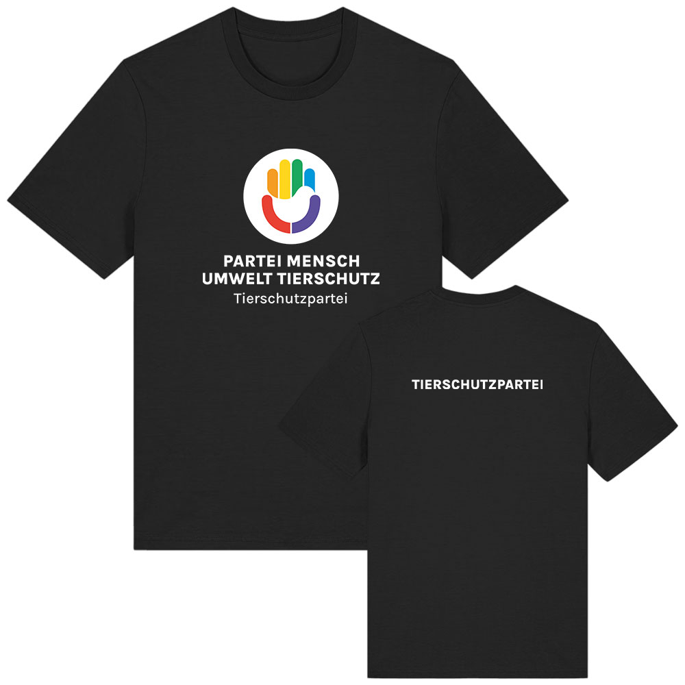 T-Shirt »Logo + TIERSCHUTZPARTEI«