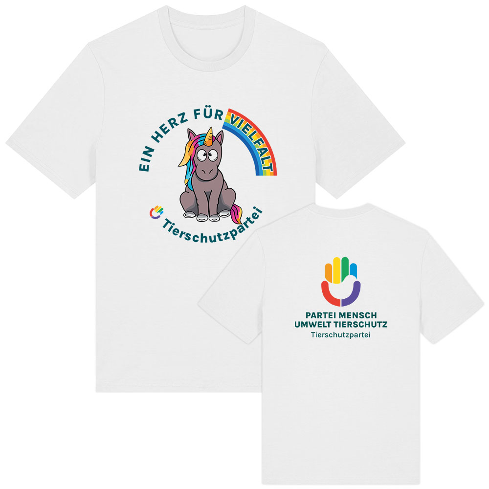 T-Shirt »Einhorn Vielfalt«