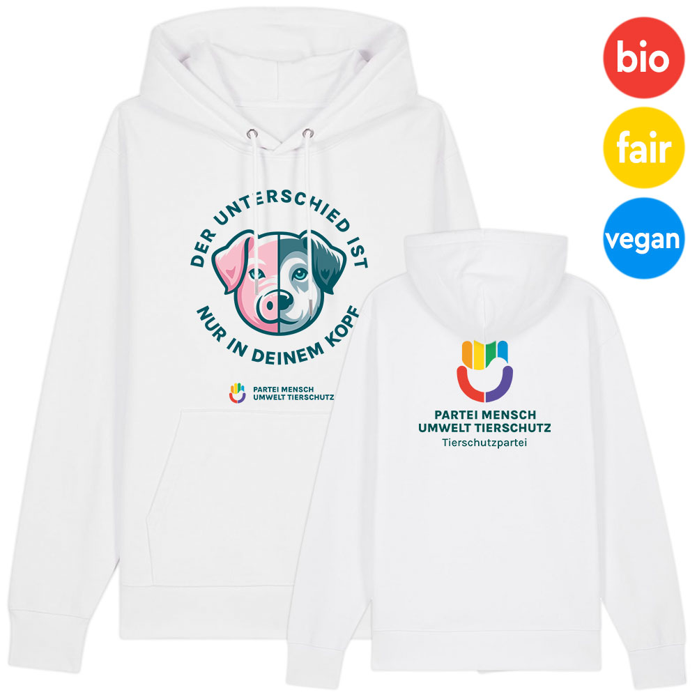 Hoodie »Kein Unterschied«