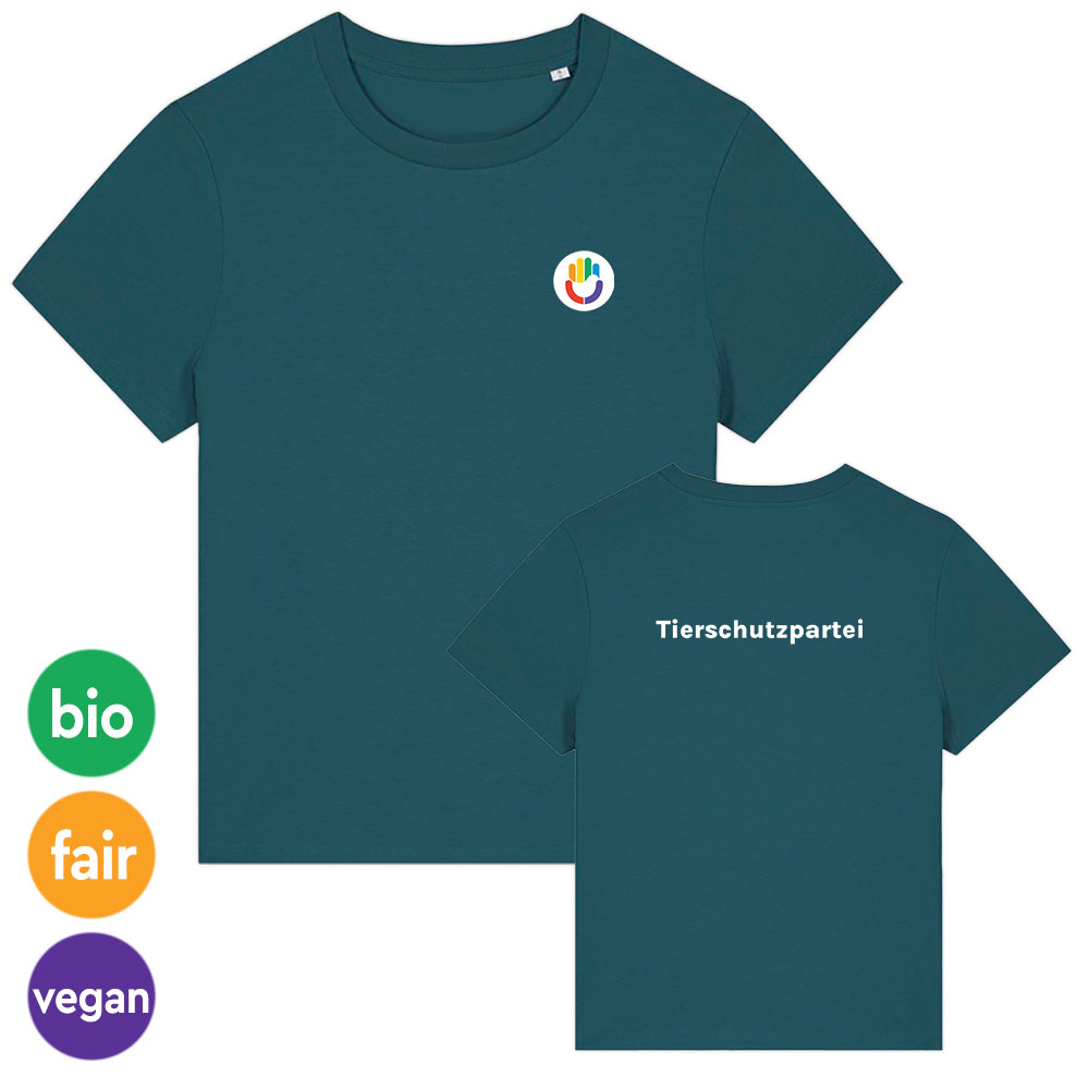 T-Shirt »Signet + Tierschutzpartei« femininer Schnitt