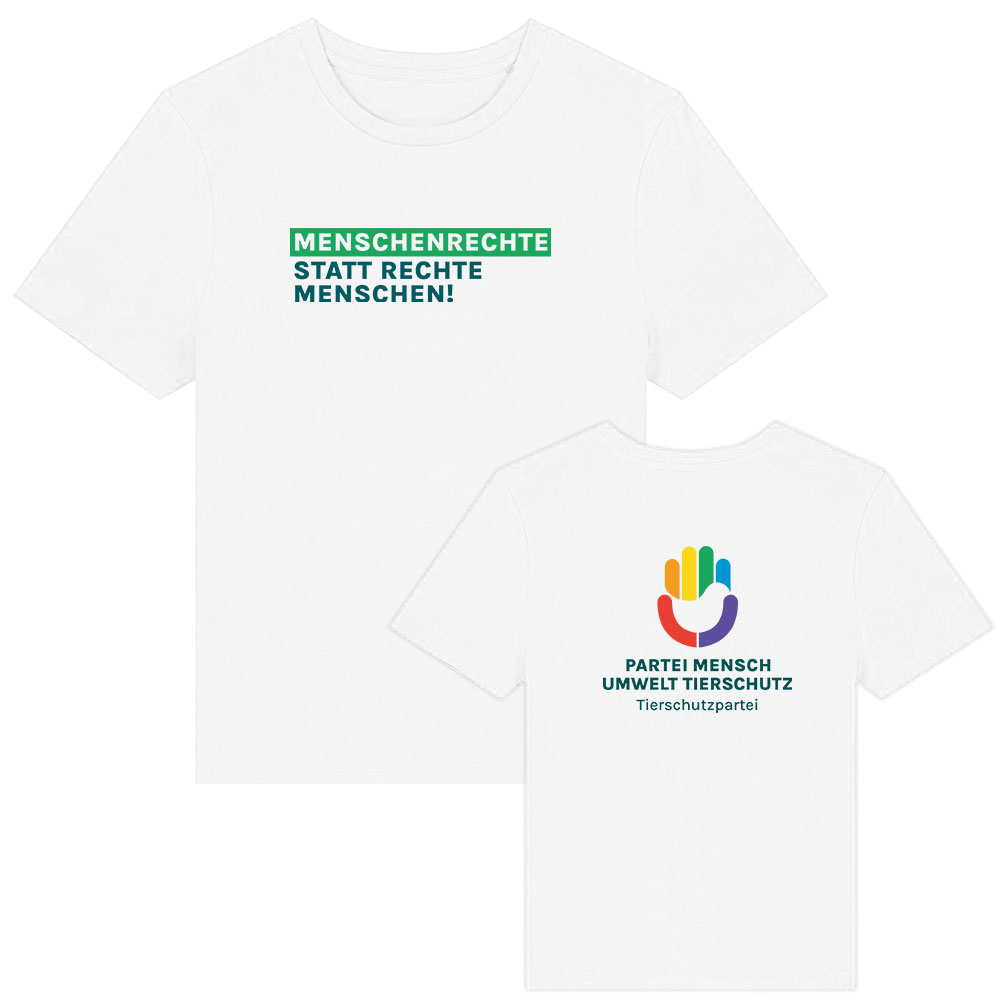 T-Shirt »Menschenrechte« femininer Schnitt