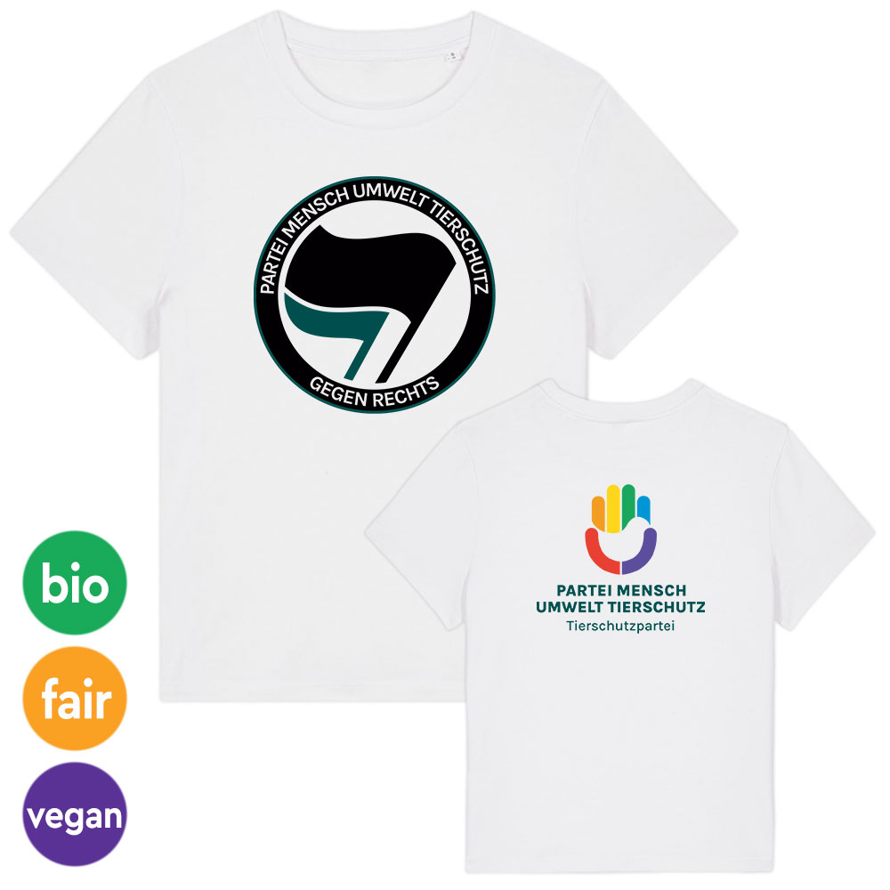 T-Shirt »Antifa« femininer Schnitt