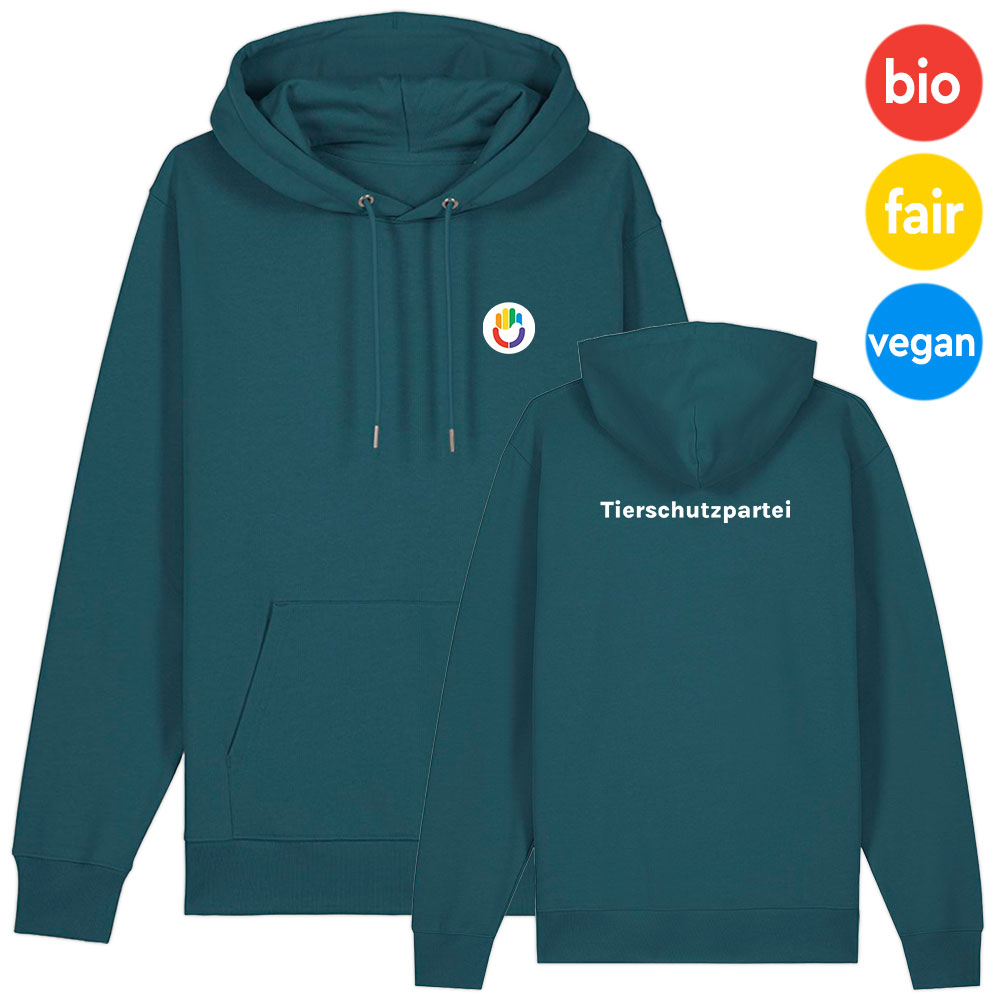 Hoodie »TSP Signet + Tierschutzpartei«
