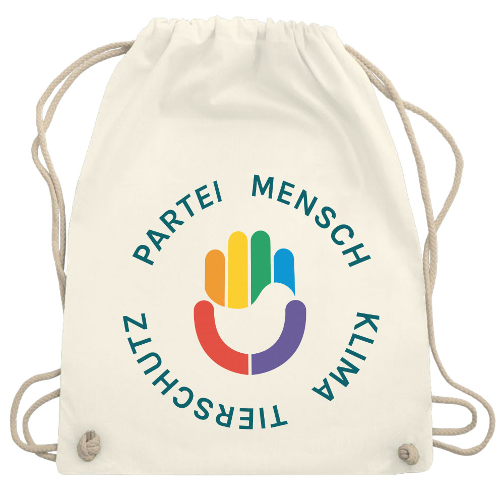 Turnbeutel / Stoff-Rucksack »TSP Signet+Claim«
