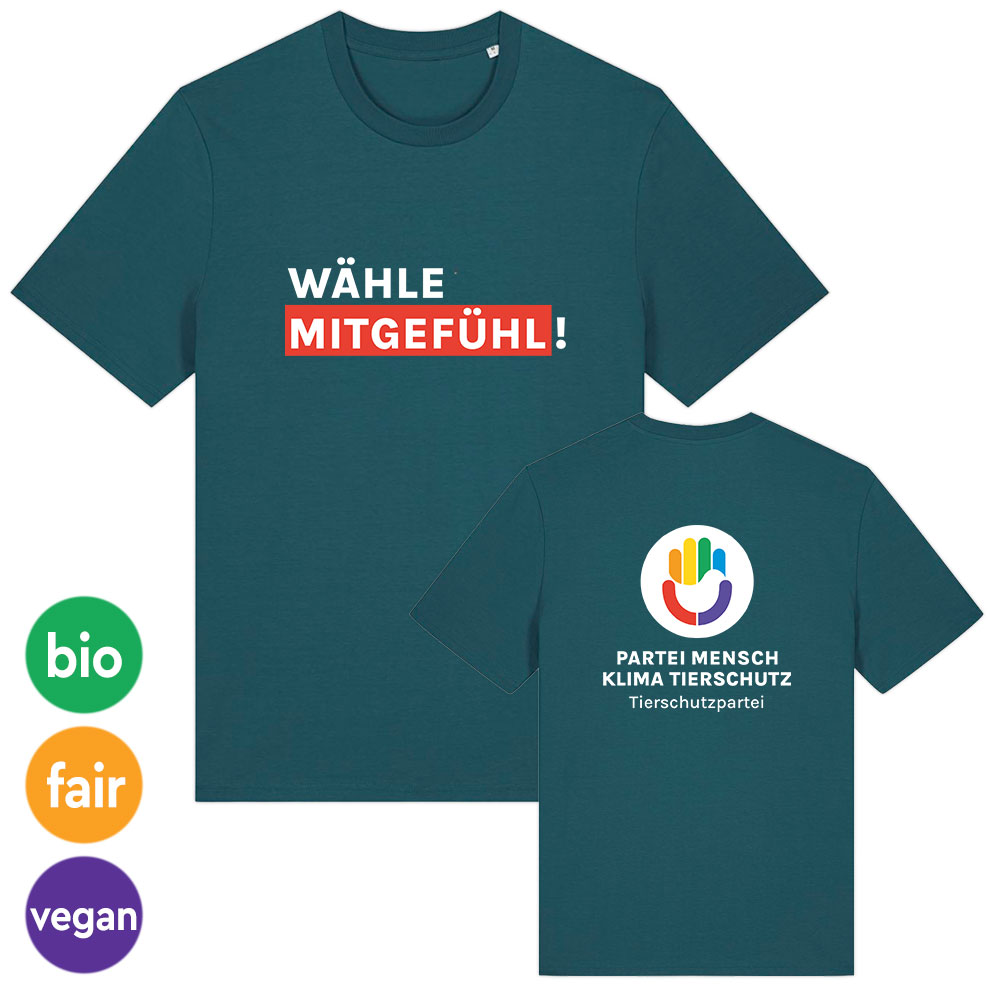 T-Shirt »Wähle Mitgefühl + Logo«