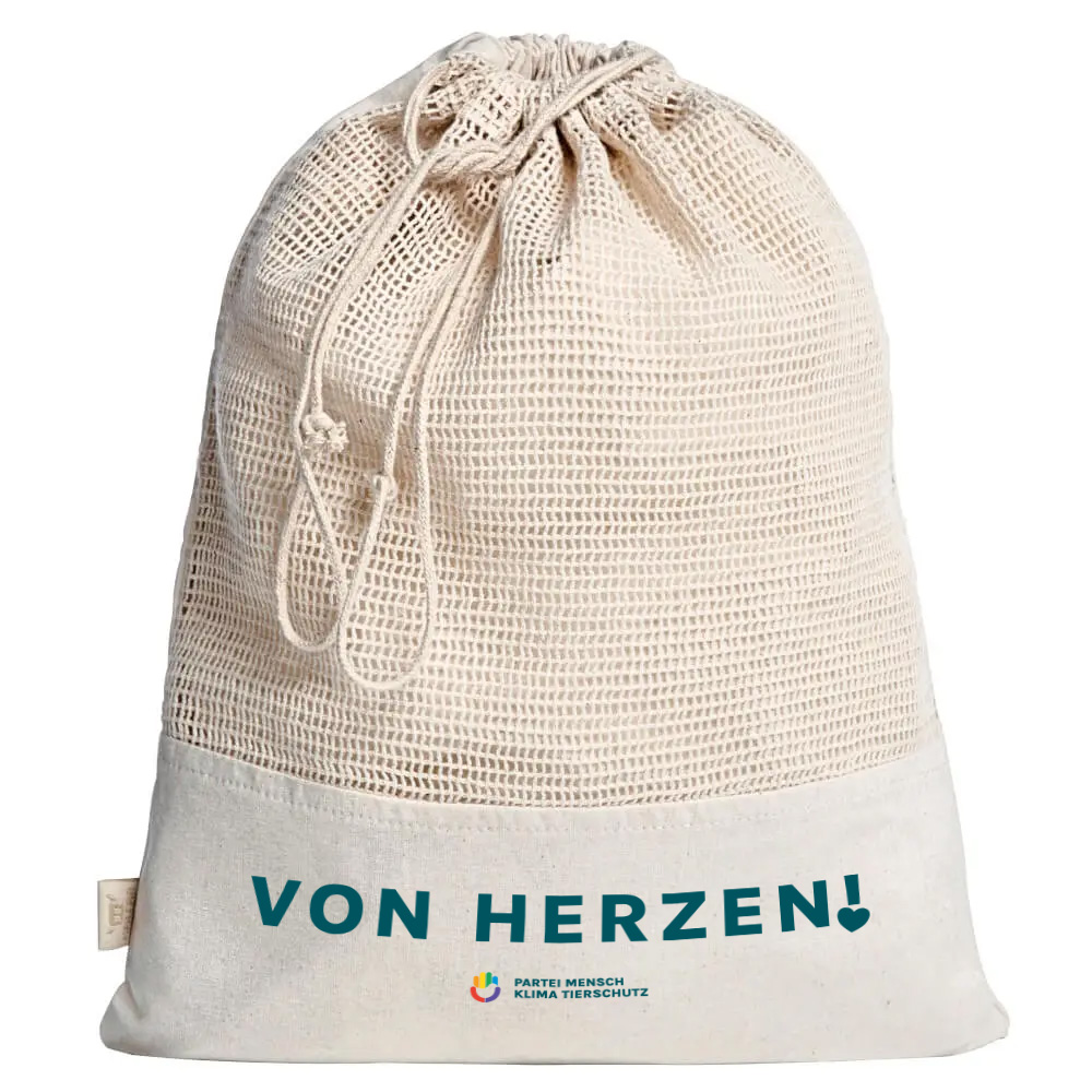 Obst- und Gemüsebeutel »von Herzen«