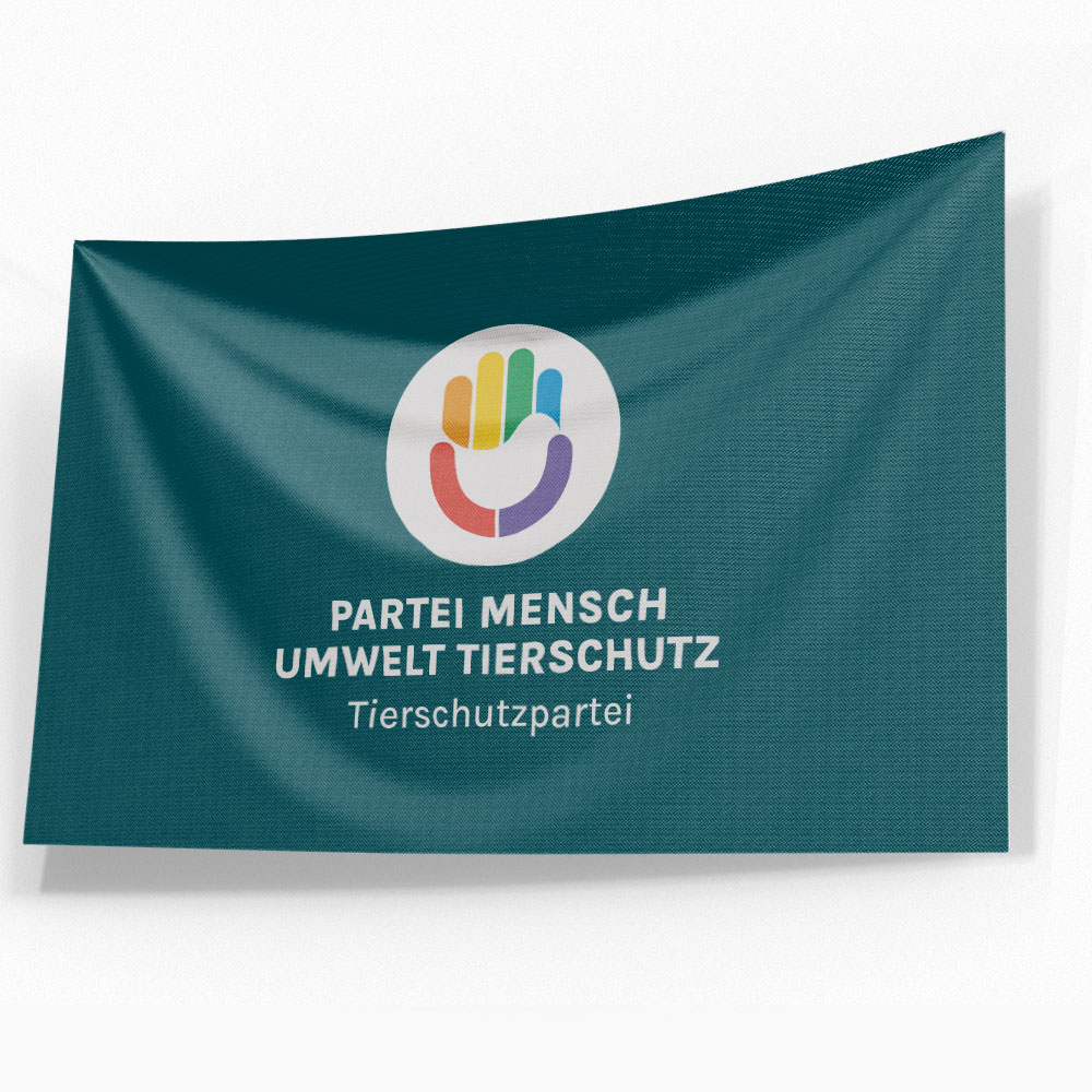 Fahne »TSP Logo« petrol 150x90cm