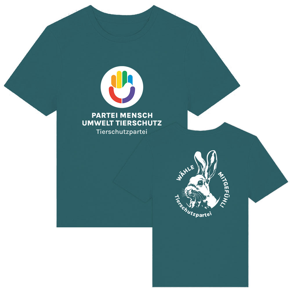 T-Shirt »Logo + Hase« femininer Schnitt