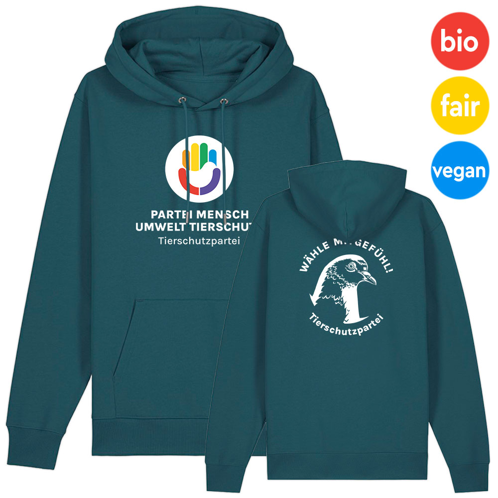 Hoodie »Logo + Taube«