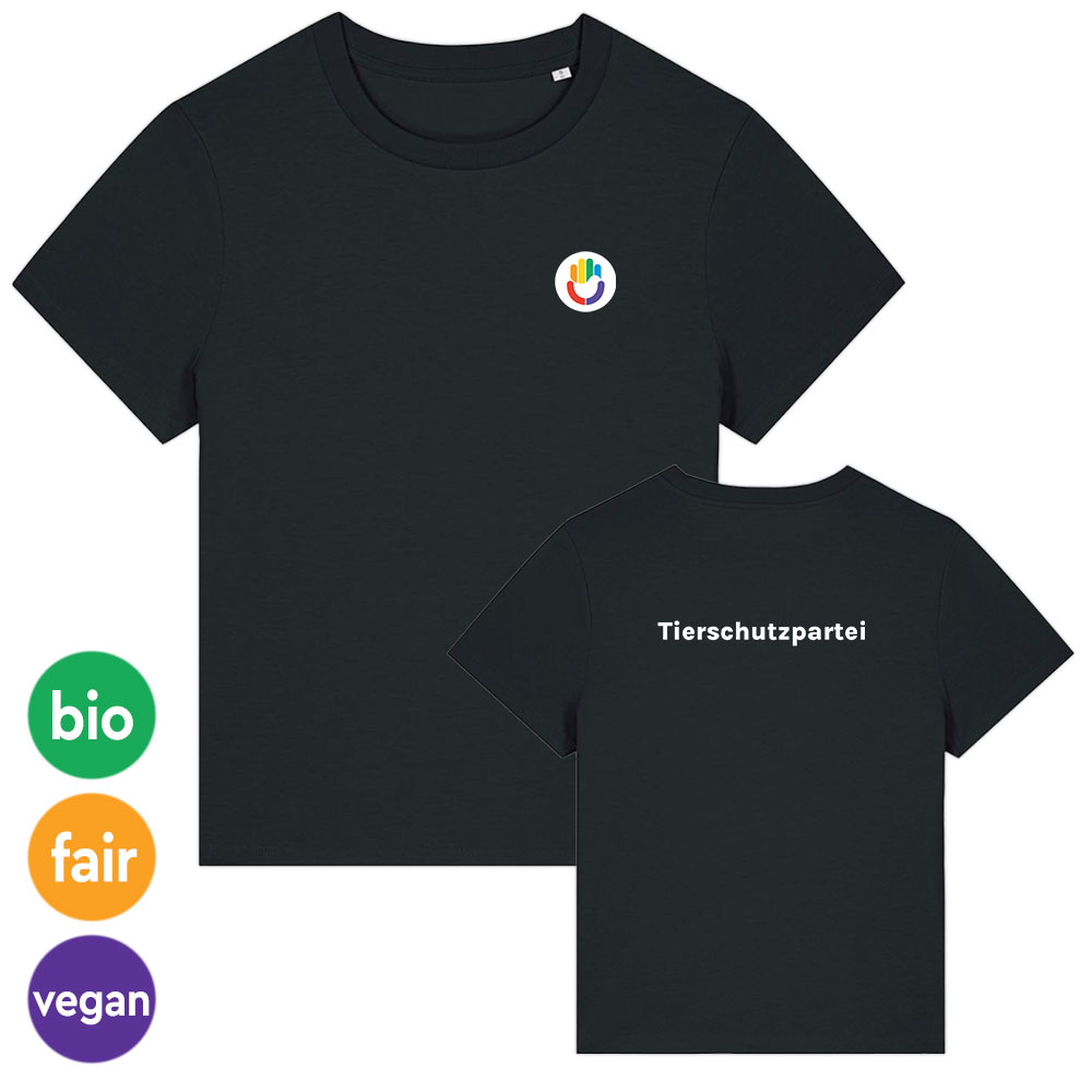 T-Shirt »Signet + Tierschutzpartei« femininer Schnitt