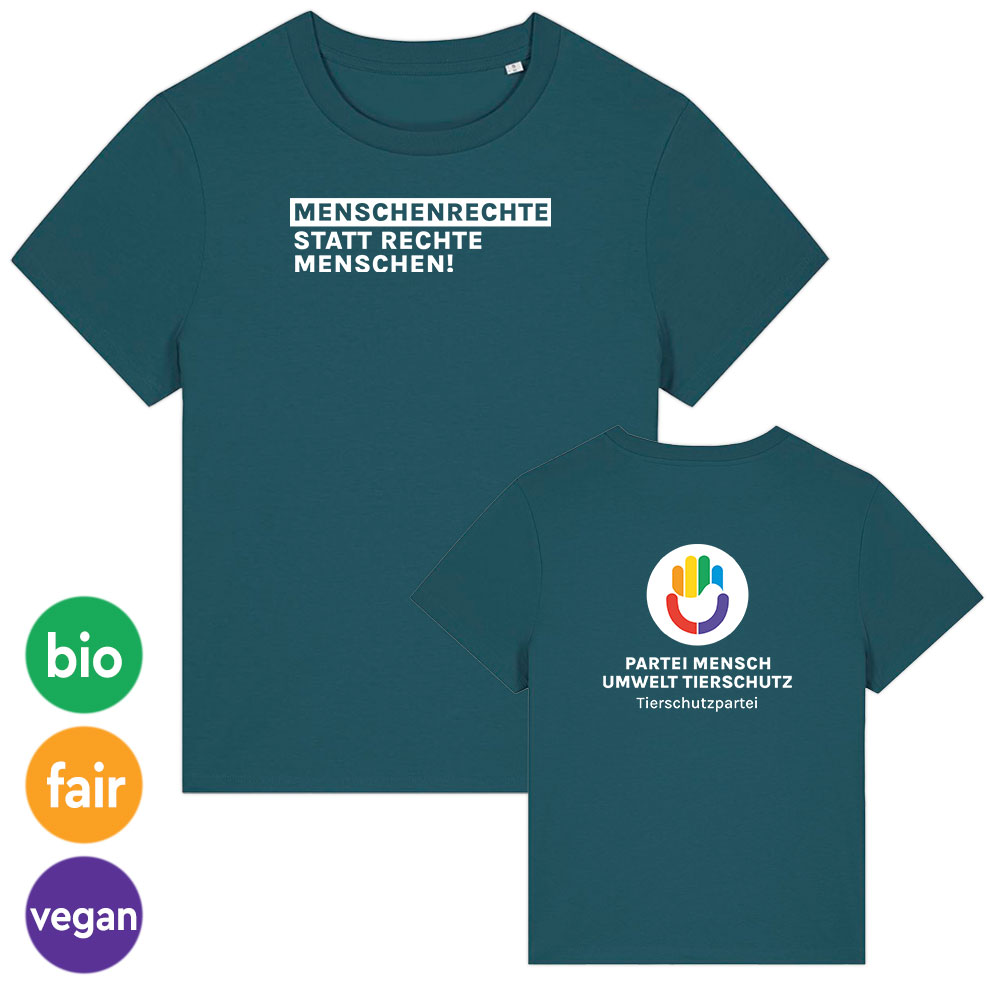 T-Shirt »Menschenrechte« femininer Schnitt