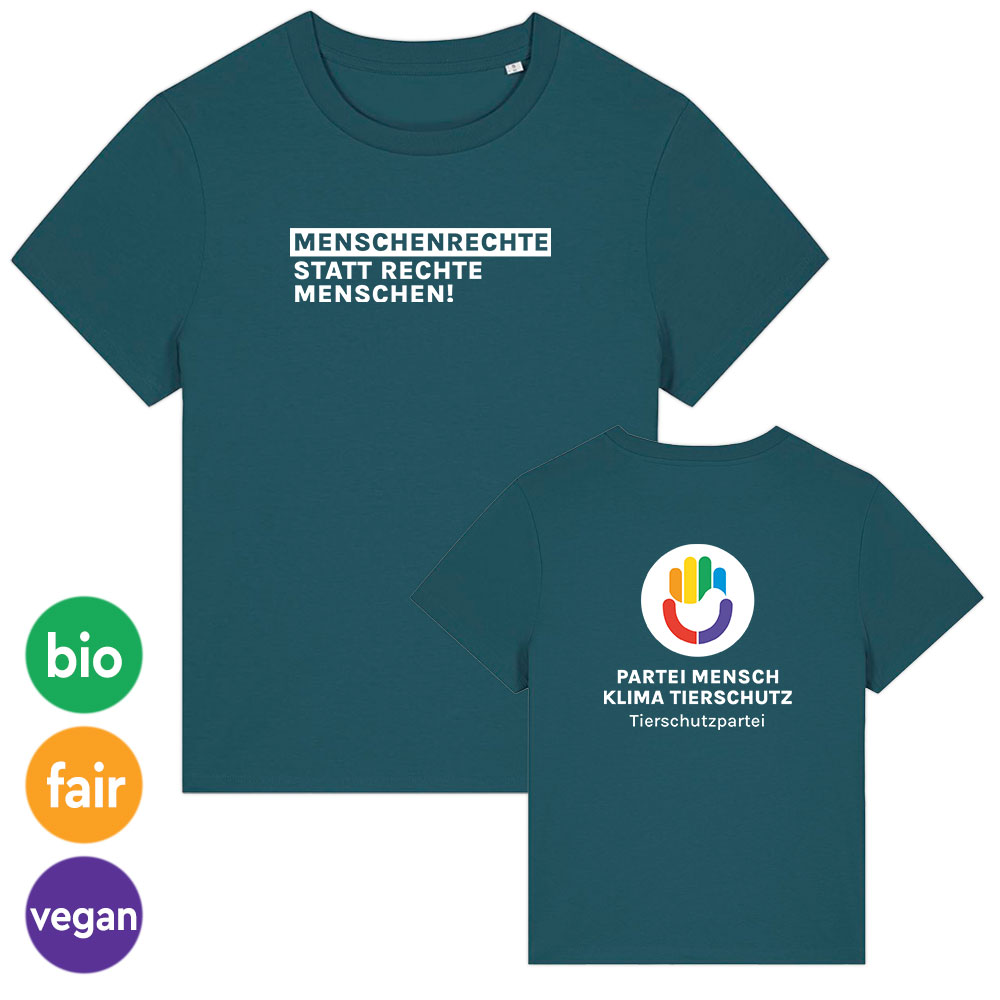 T-Shirt »Menschenrechte« femininer Schnitt