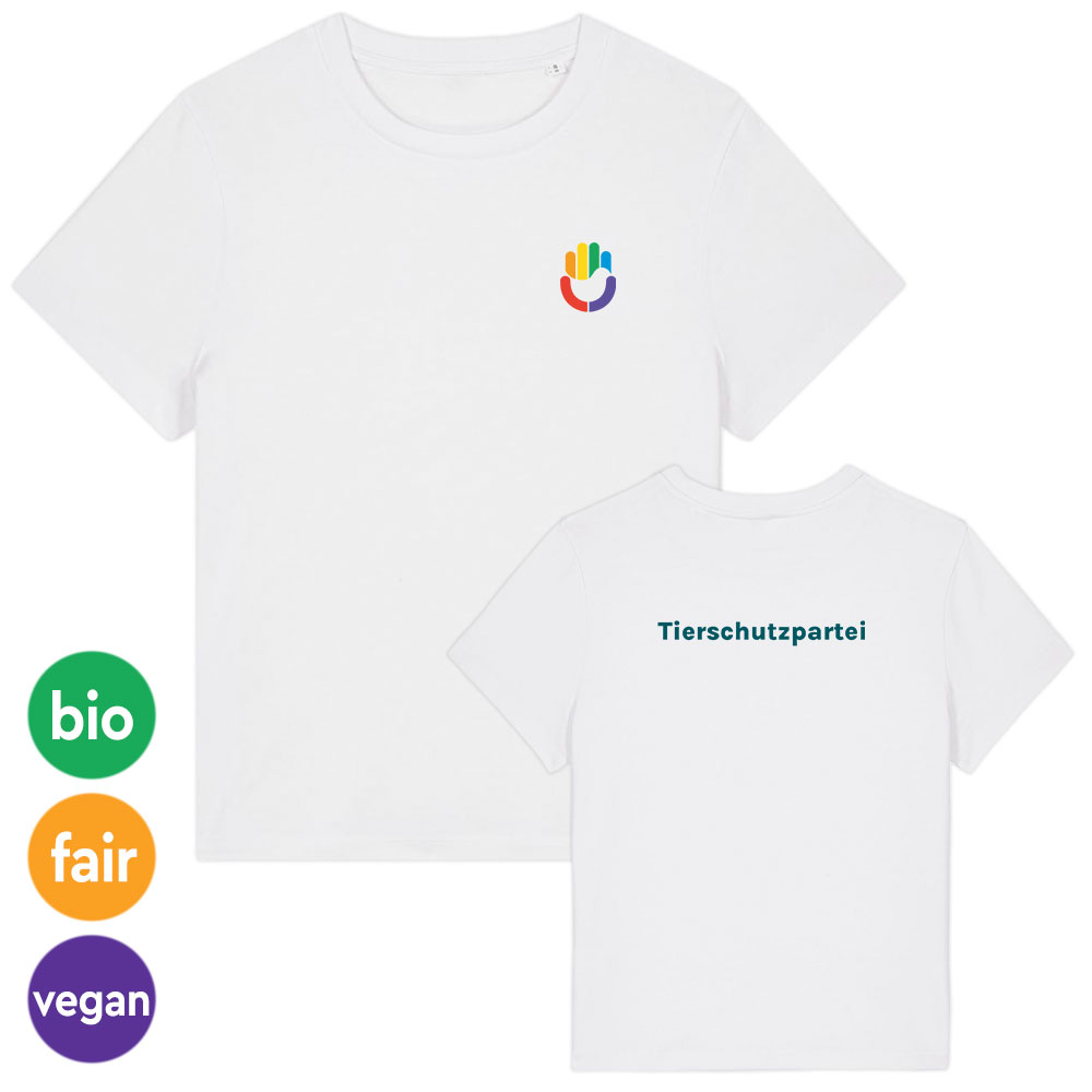 T-Shirt »Signet + Tierschutzpartei« femininer Schnitt