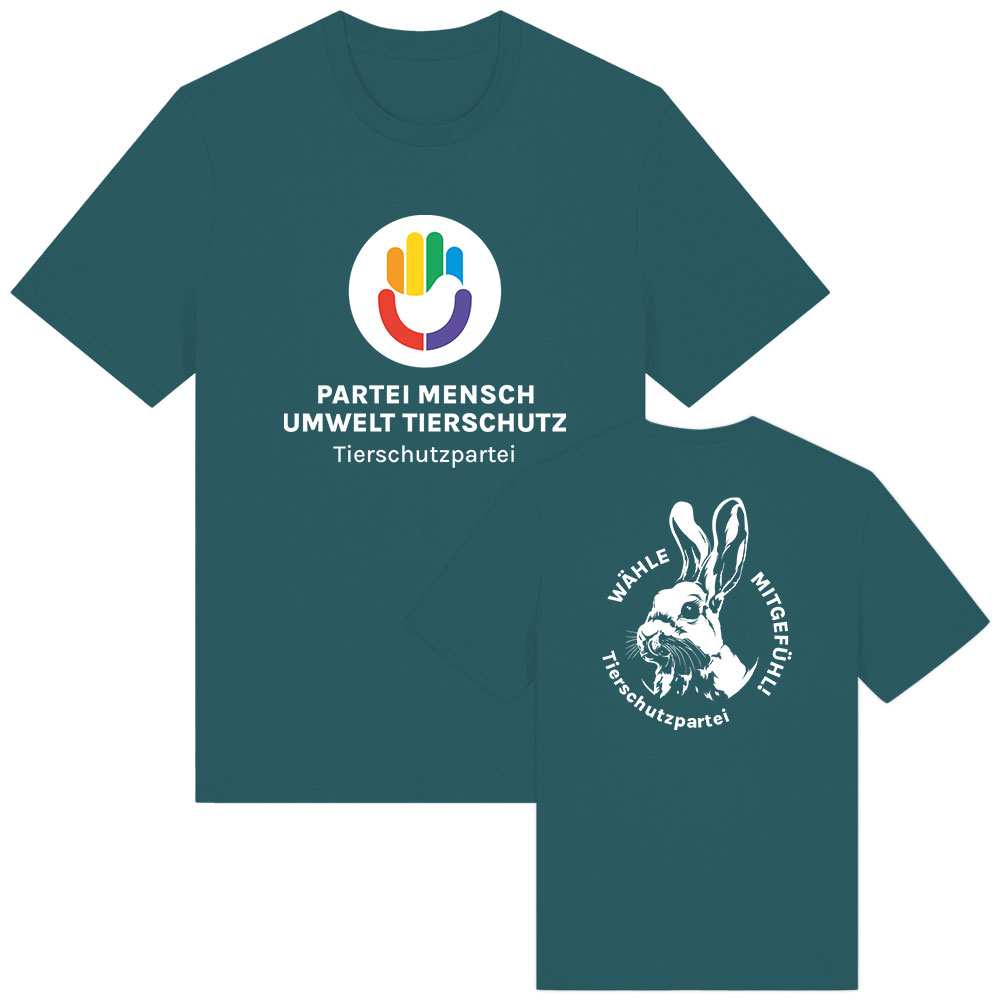 T-Shirt »Logo + Hase«