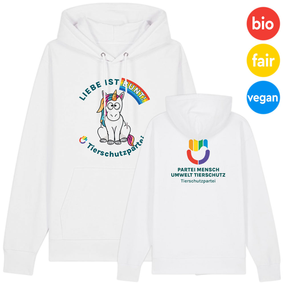Hoodie »Einhorn Liebe«