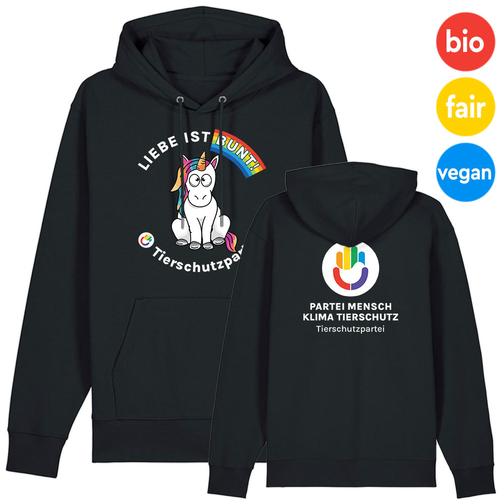 Hoodie »Einhorn Liebe«