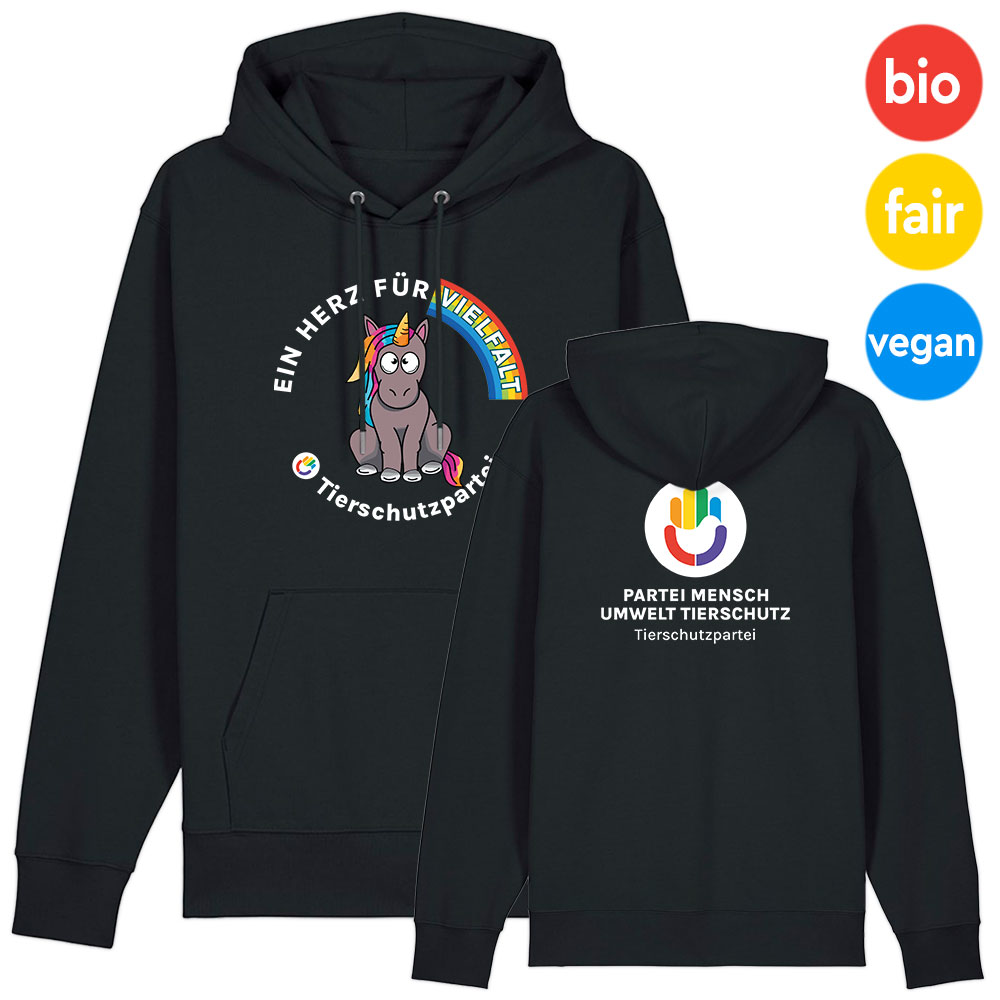 Hoodie »Einhorn Vielfalt«