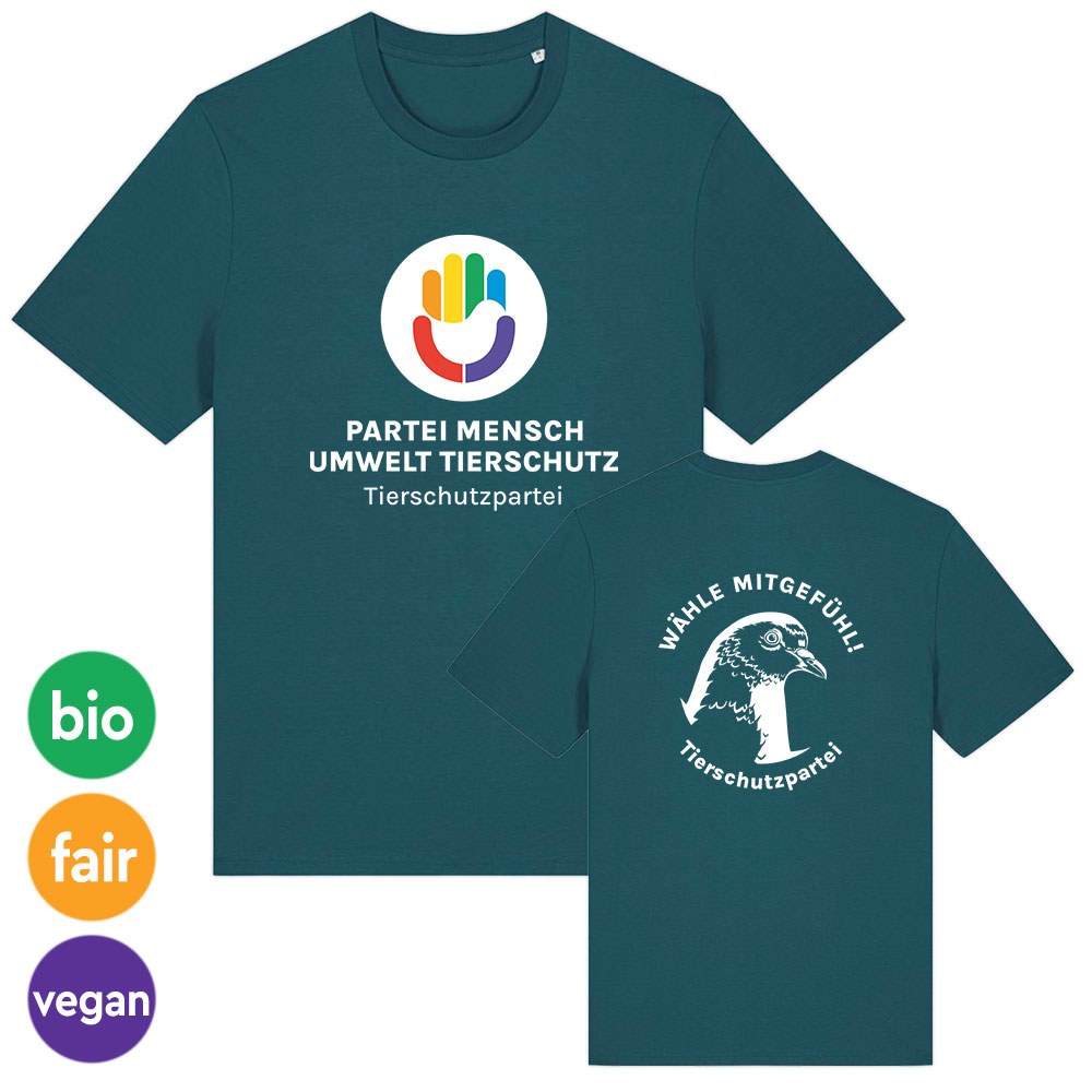 T-Shirt »Logo + Taube«