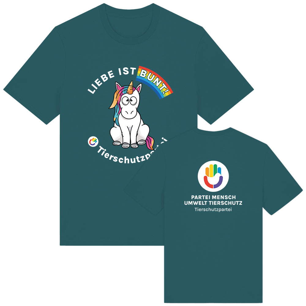 T-Shirt »Einhorn Liebe«