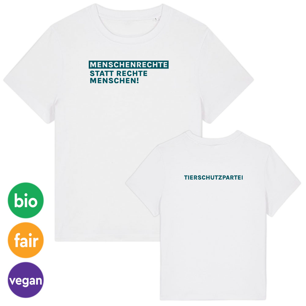 T-Shirt »Menschenrechte« femininer Schnitt