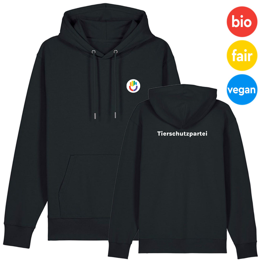 Hoodie »TSP Signet + Tierschutzpartei«